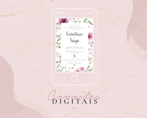 convite digital interativo e clicável para casamento
